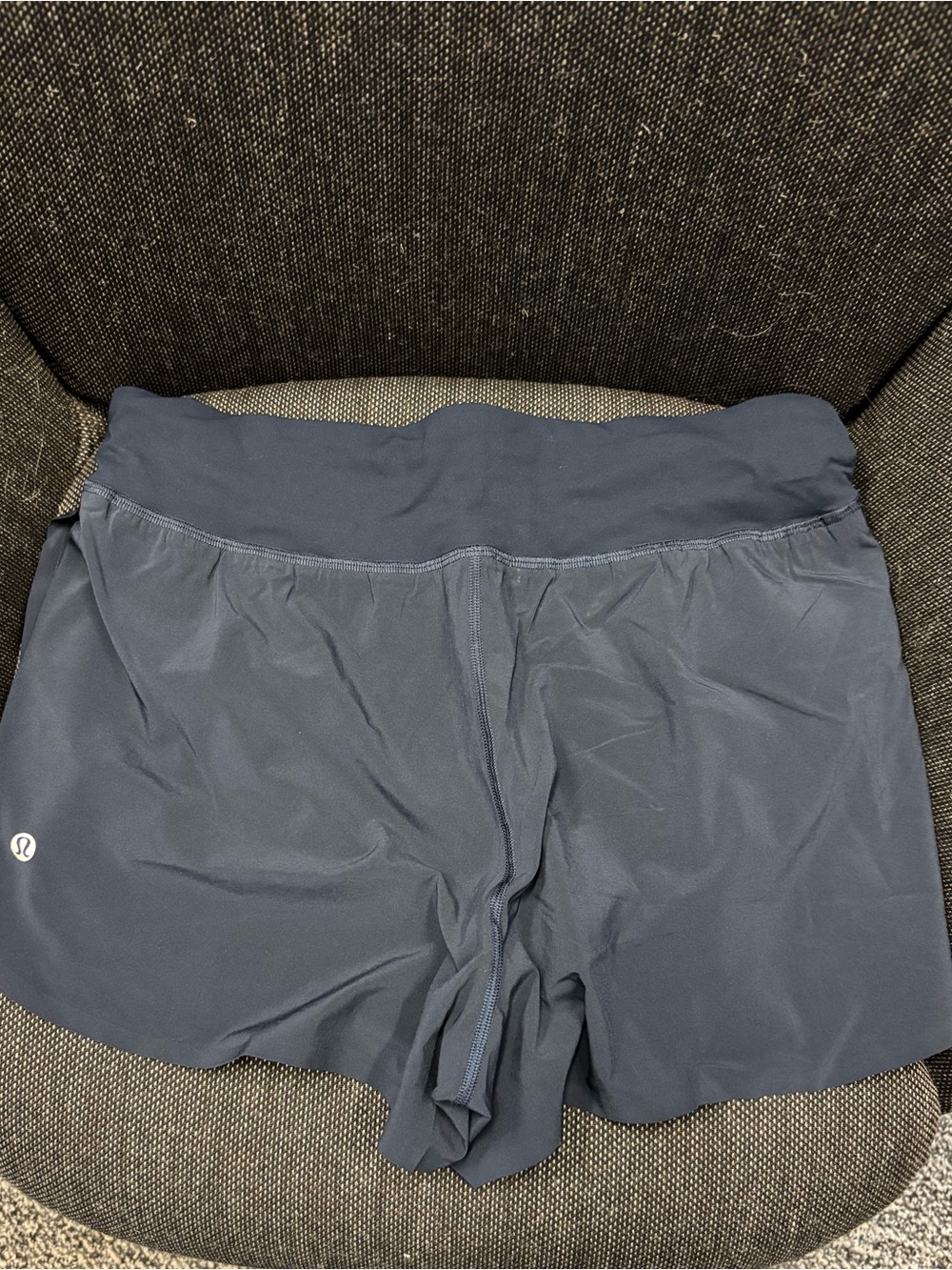 Lululemon navy fast and free shorts - Picture 2 of 2